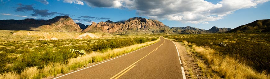 West Texas road